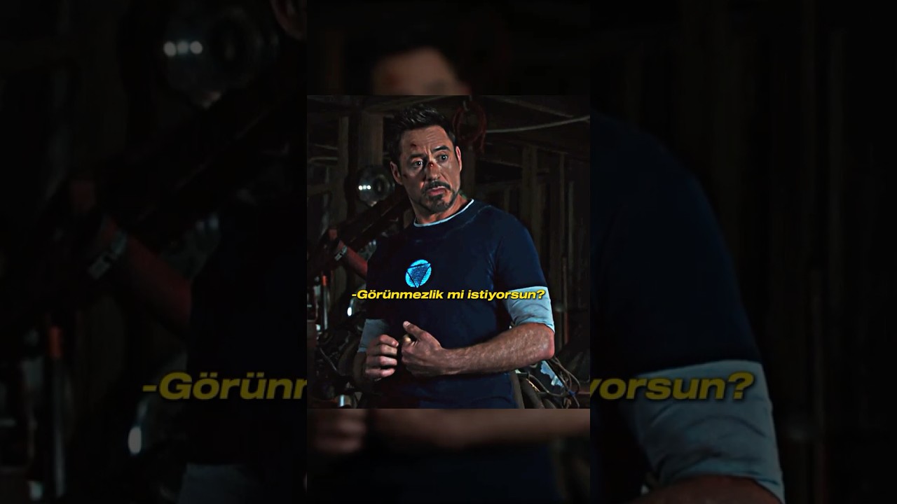 Tony Stark çocukla dalga geçiyor. #ironman #marvel