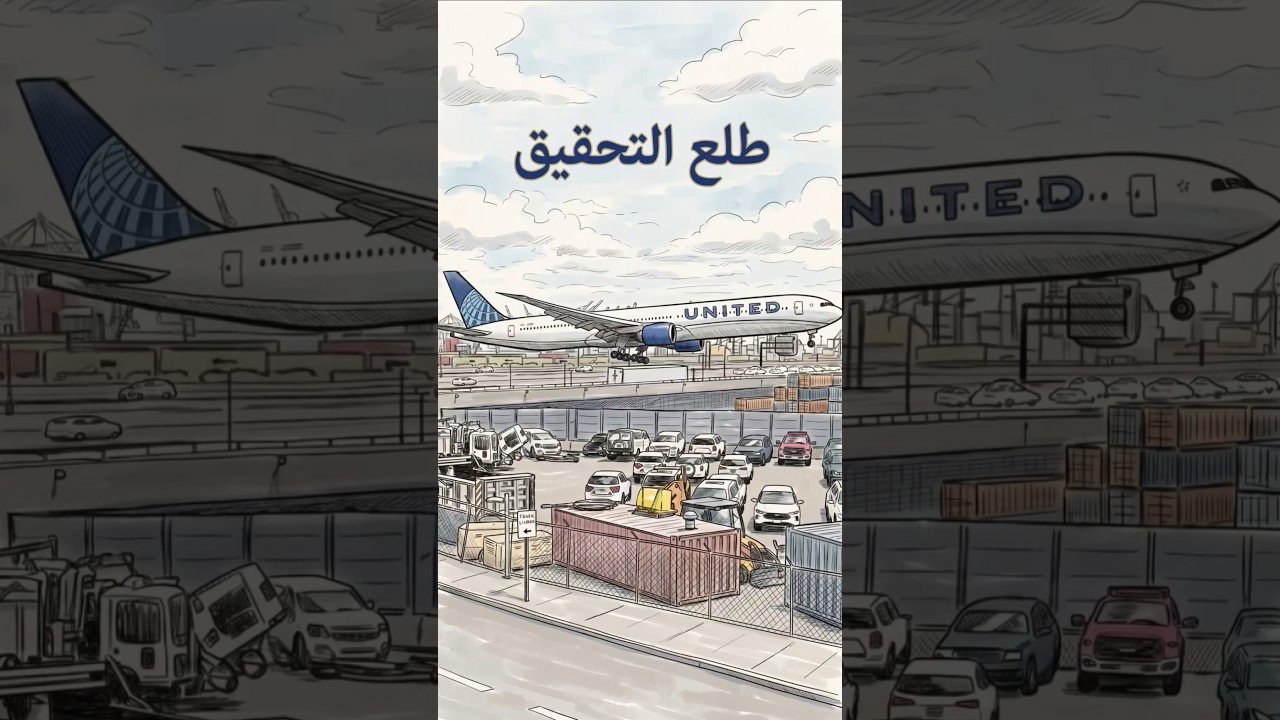 طائرة  تضرب الشاحنه ! طيران المتحدة أميركا #موريكس