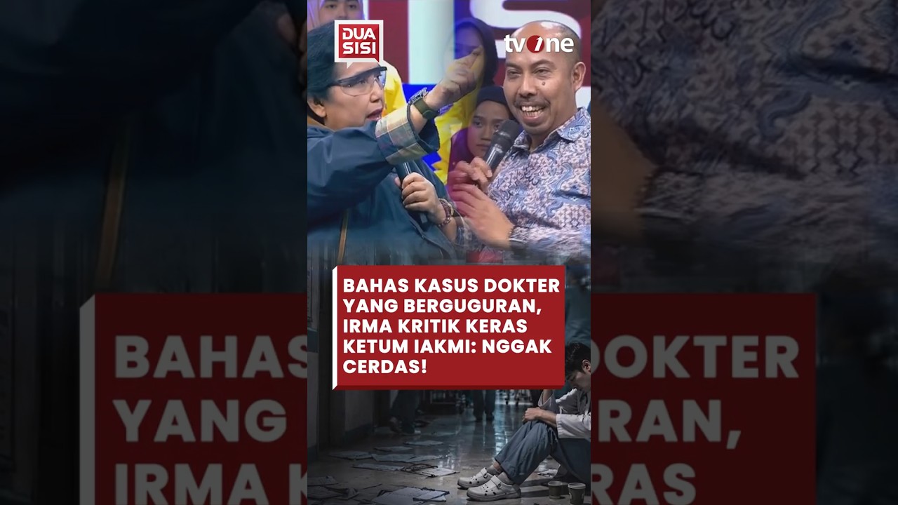 Tensi Tinggi! Momen Irma Chaniago Sentil Pernyataa Ketum IAKMI | tvOne