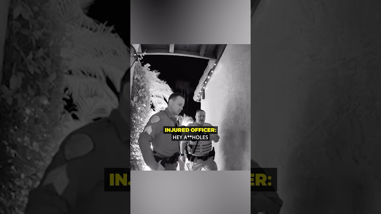 Officer leaves his teammates stunned