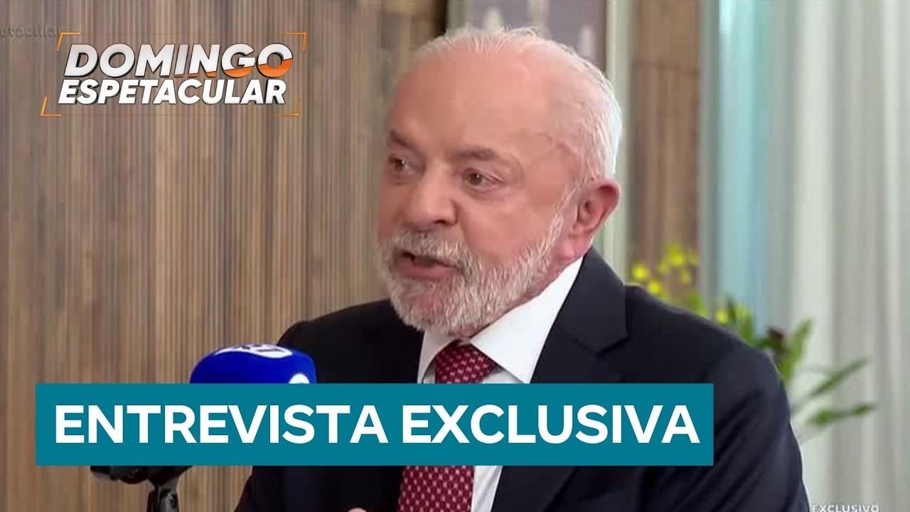 Assista à entrevista exclusiva da RECORD com Lula (PT), candidato à Presidência da República