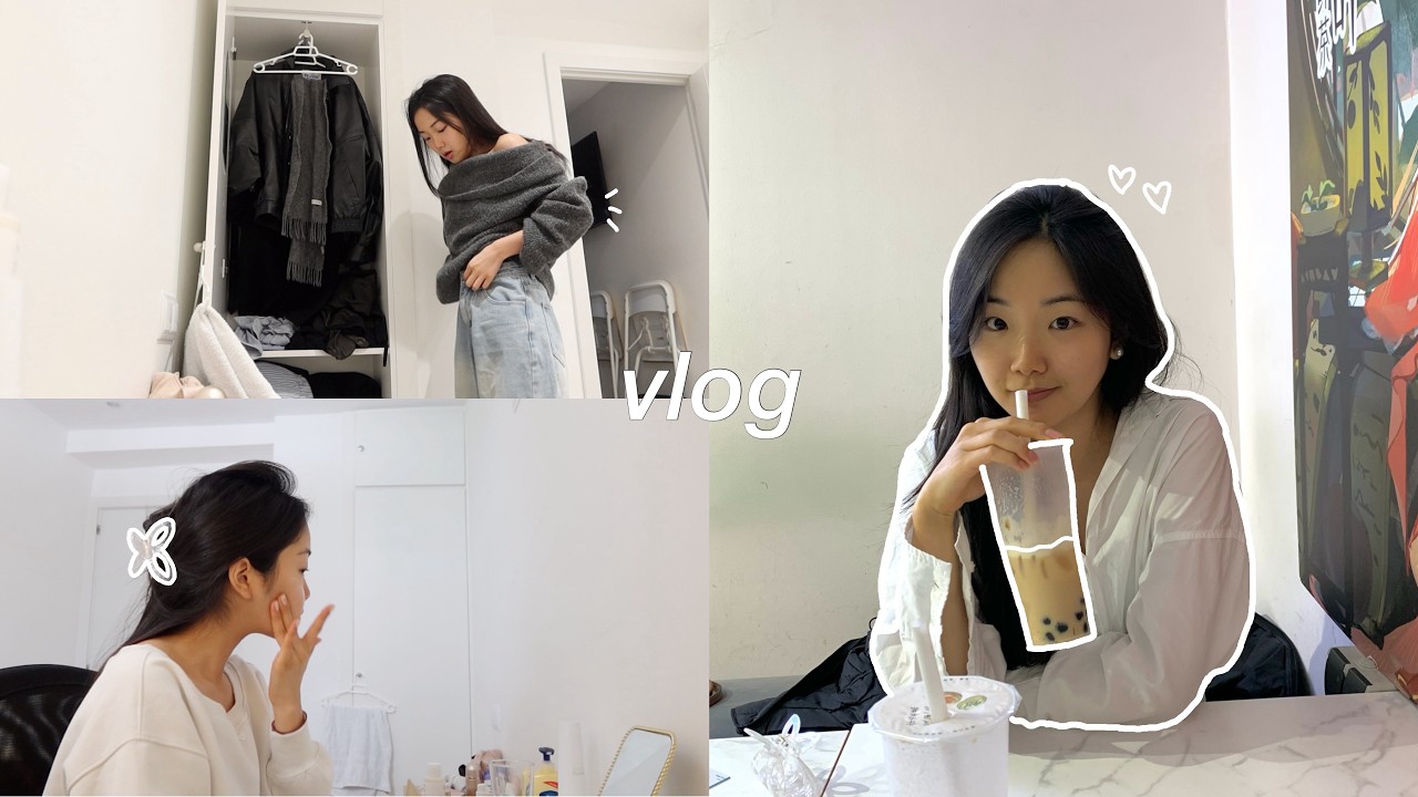 morando sozinha vlog: deep cleaning o quarto, rotina de skincare, explorando norte da espanha, etc!