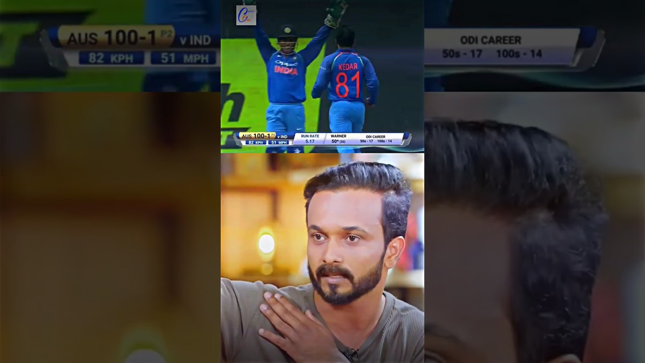 How Kedar Jadhav developed his unorthodox off spin bowling action