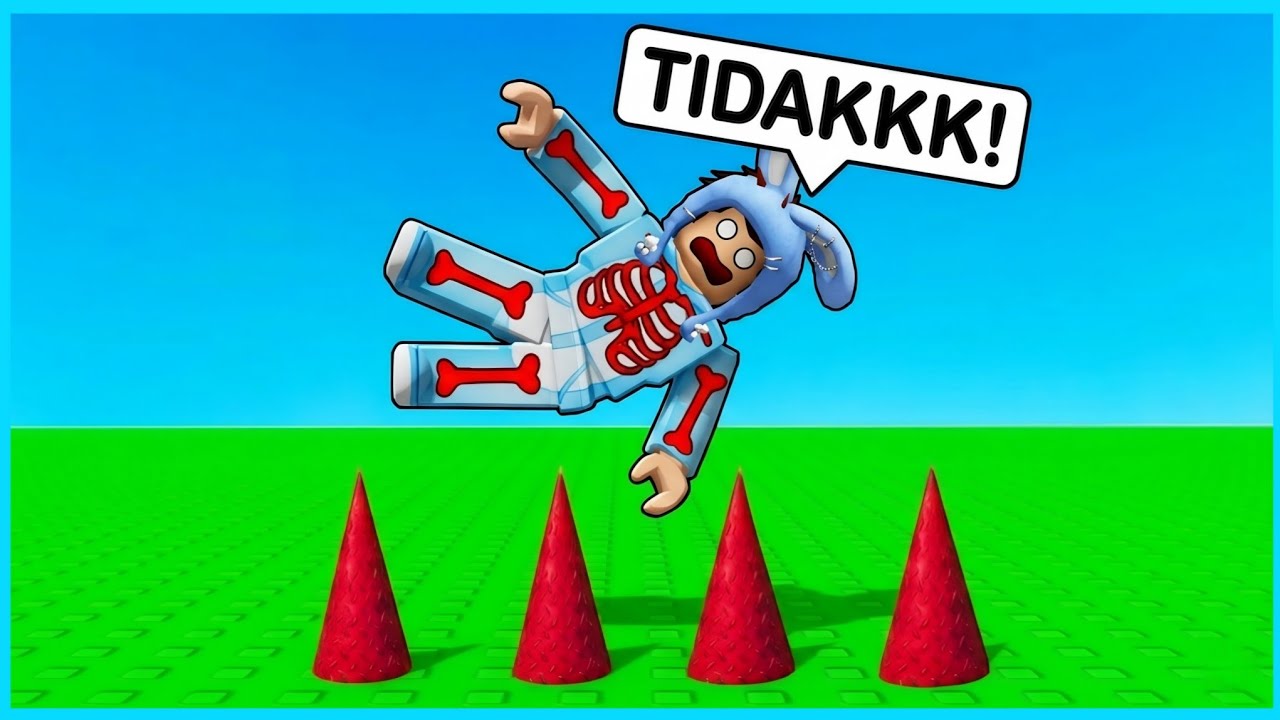 MIPAN & ZUZUZU Patah Tulang Karena Jebakan Mematikan! ROBLOX