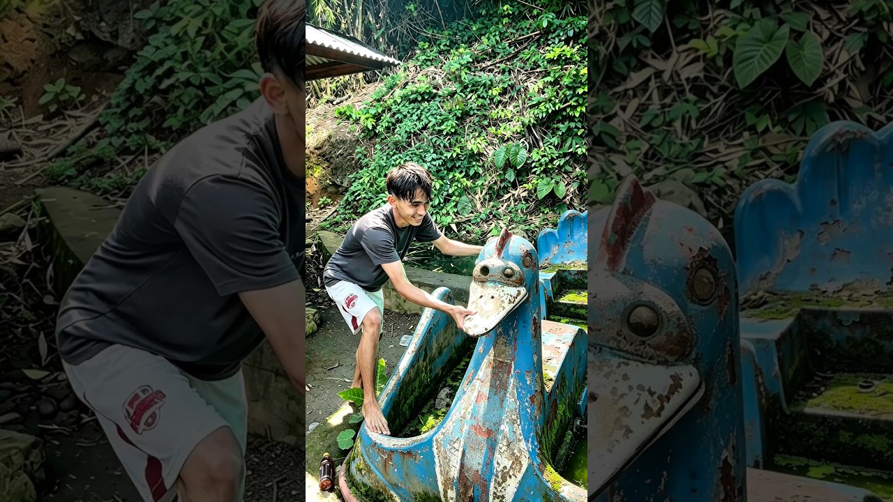 Kapal bebek terbengkalai #shorts #minivlog #bocilwargads #maspreman