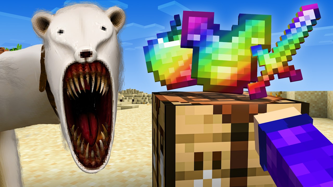 Craftar Da ITENS OPS vs TODOS OS MODS DE TERROR!