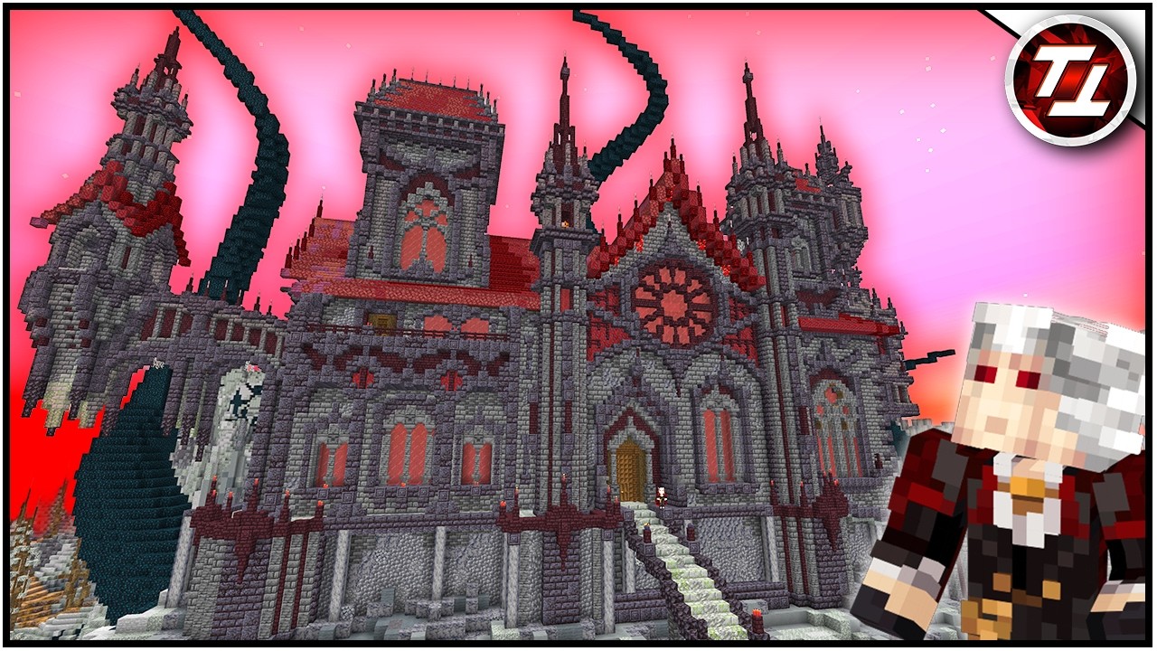The Vampire Mansion! - Hermitcraft #23