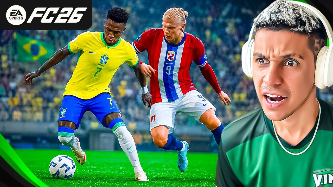 VOLTEI NO TEMPO E REFIZ BRASIL X NORUEGA NA COPA DO MUNDO!