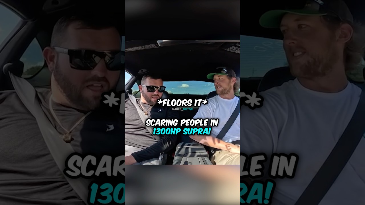 1300 HP Supra Goes Wild! 😳