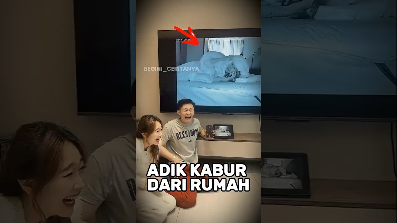kakak sepupu manfaatkan kecanggihan CCTV‼️ #shorts