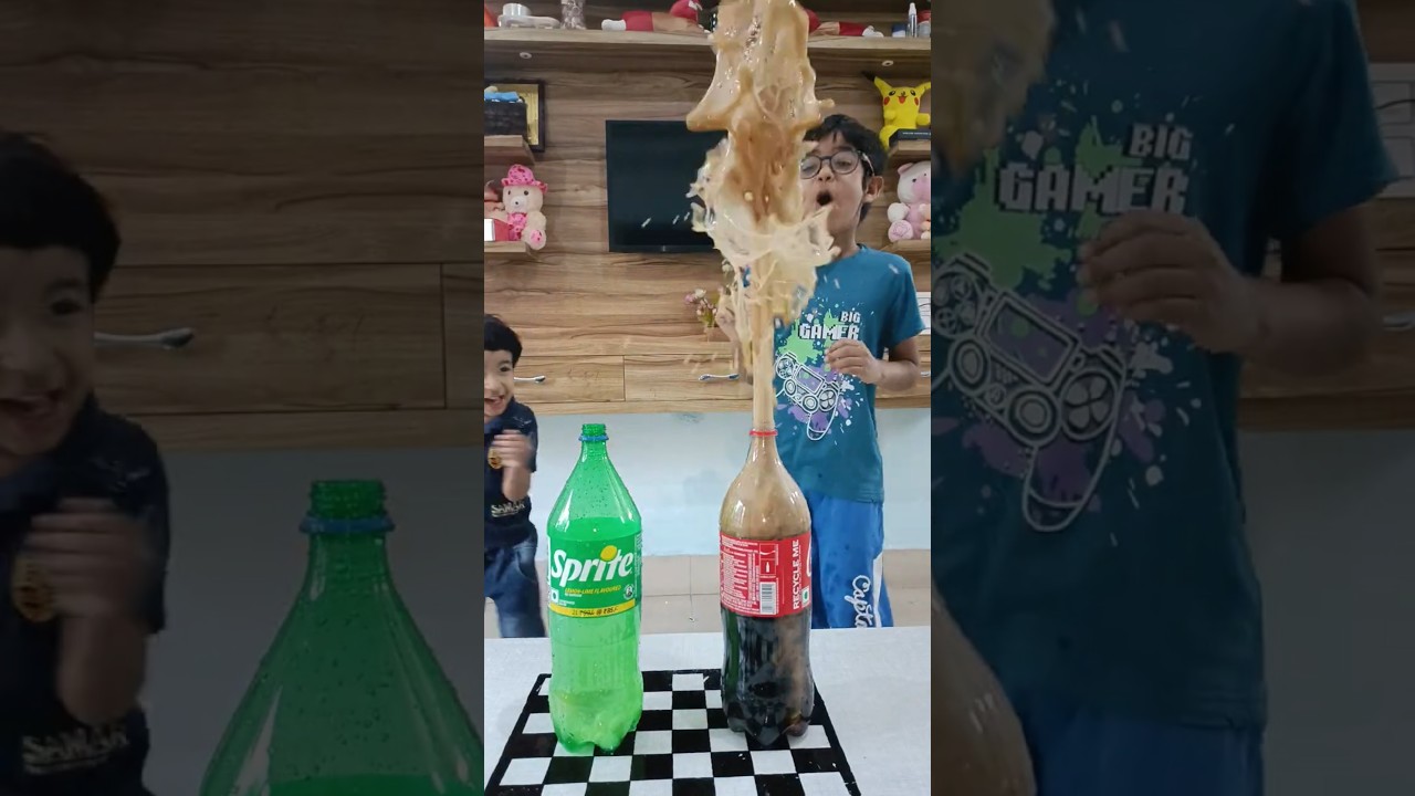 🚀 Which Soda Explodes the Highest with Mentos? 😱💥