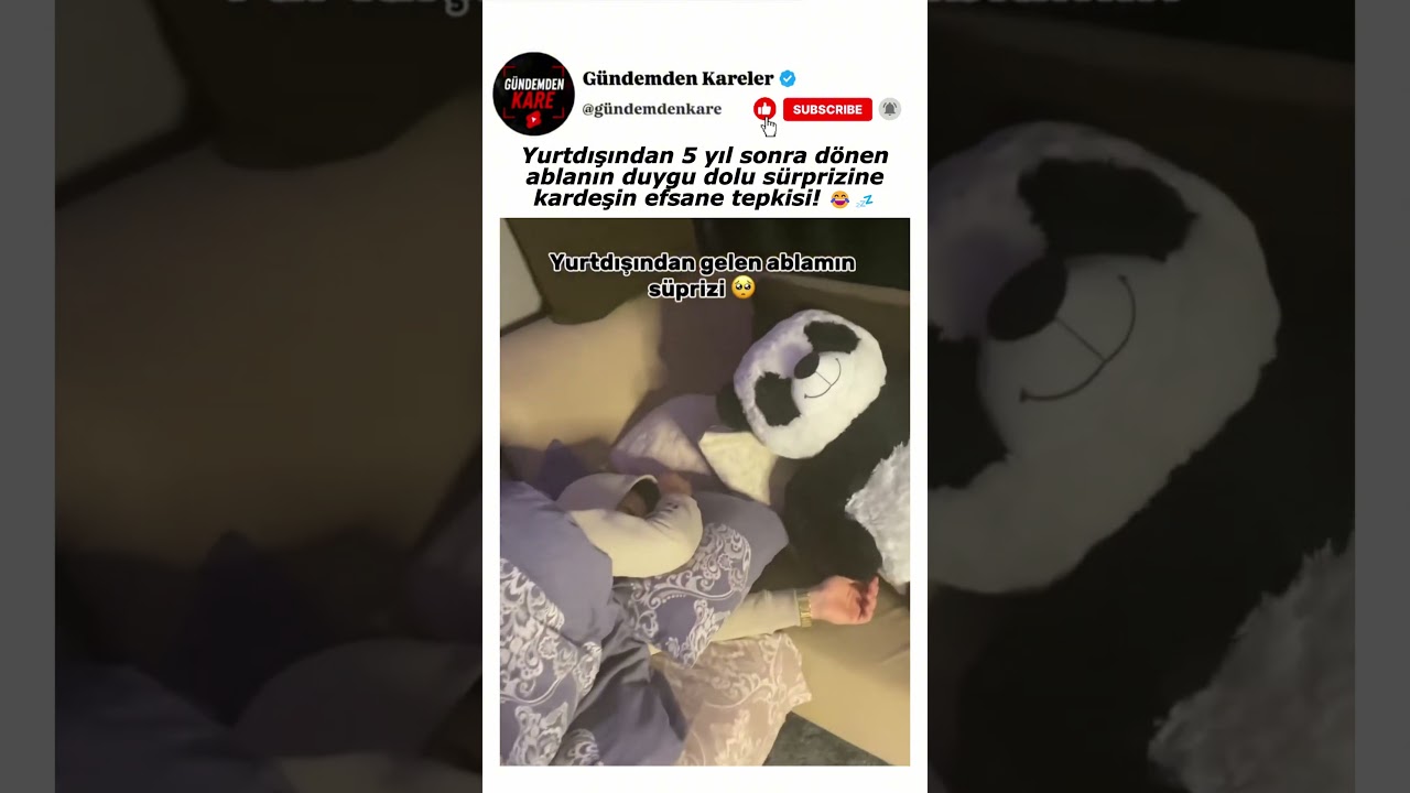 Duygusal bir kavuşma beklerken kardeşinden aldığı tepkiyle neye uğradığını şaşıran abla! 😂💤