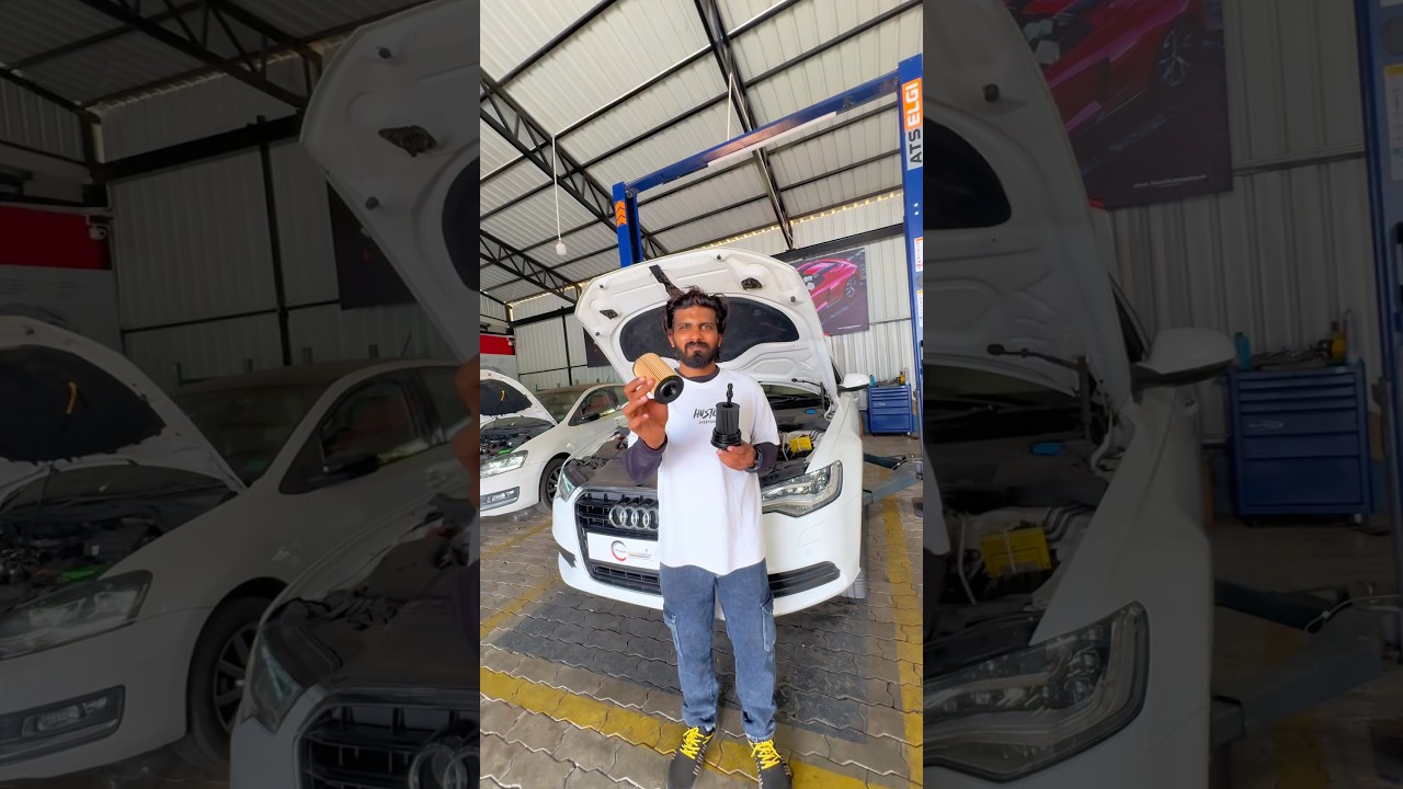 Audi A6 general service 😍💯 | ROWE Motor Oil | Track Automotive