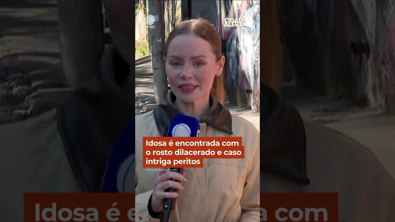 Idosa é encontrada com o rosto dilacerado e caso intriga peritos #Shorts #CidadeAlerta