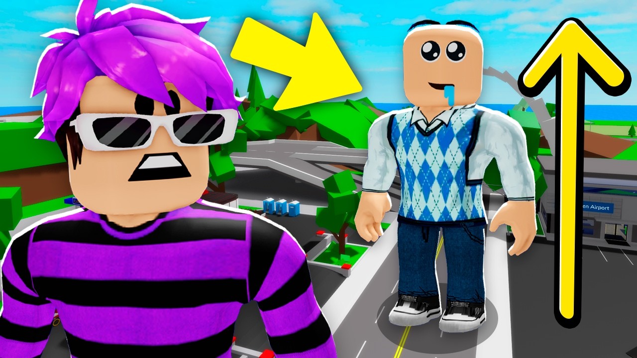 MEU AMIGO VIROU UM GIGANTE NO BROOKHAVEN RP..