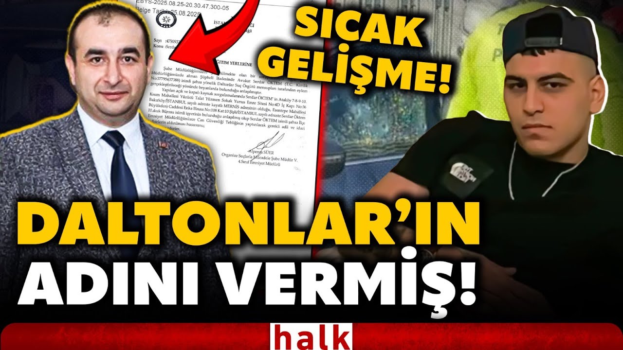 SICAK GELİŞME! Öldürülen Avukat Serdar Öktem, Daltonlar çetesinin adını polise vermiş!