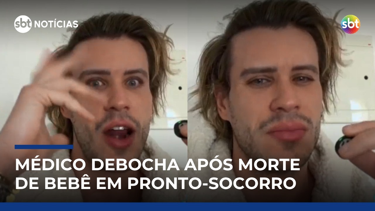 Médico debocha após bebê morrer em pronto-socorro na Grande SP | #SBTNotícias