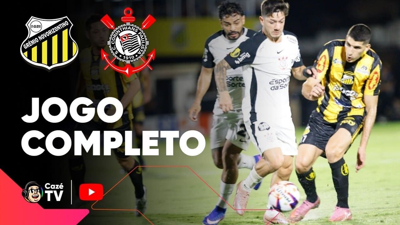 JOGO COMPLETO: NOVORIZONTINO X CORINTHIANS | PAULISTÃO 2026 | SEMIFINAL
