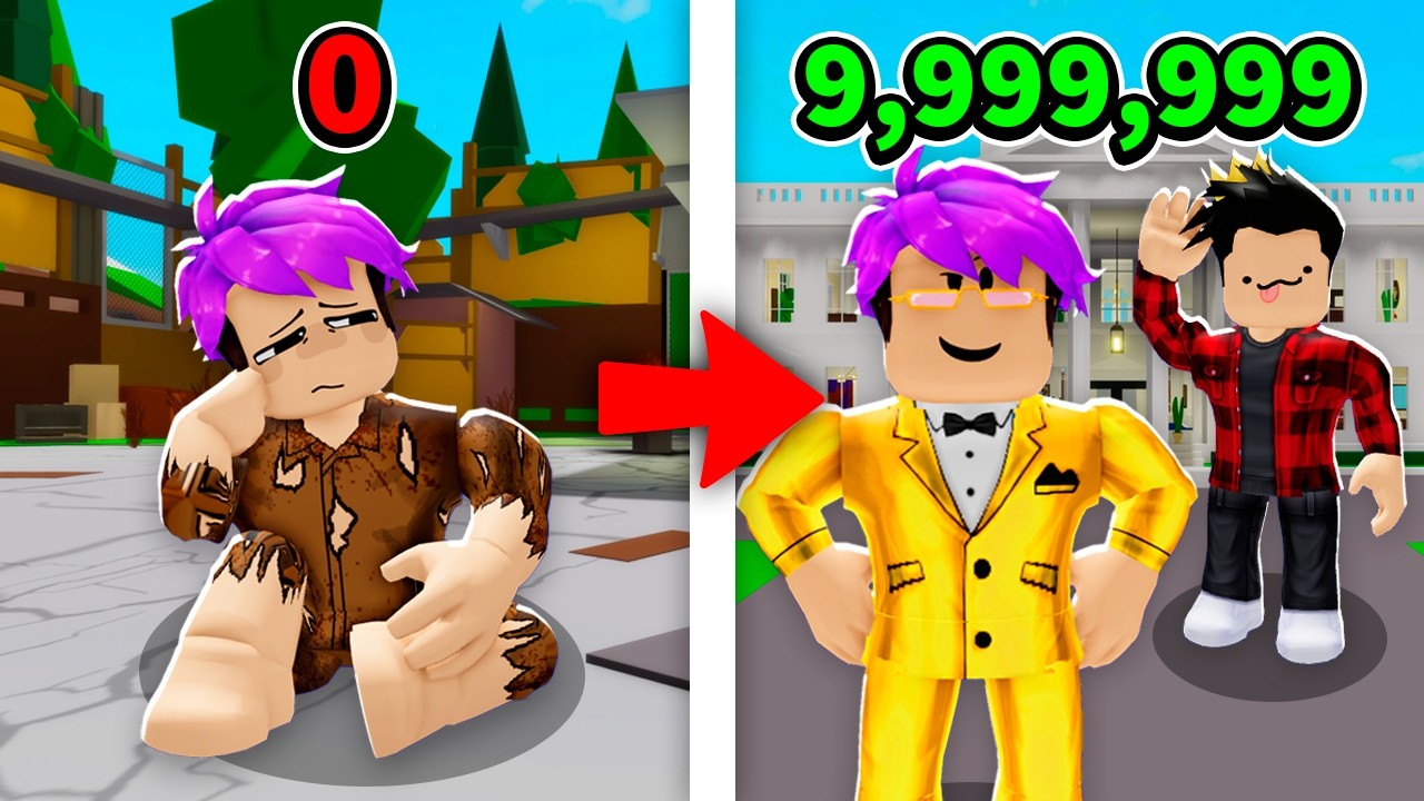 DE DESCONHECIDO ATÉ YOUTUBER FAMOSO! (Brookhaven)
