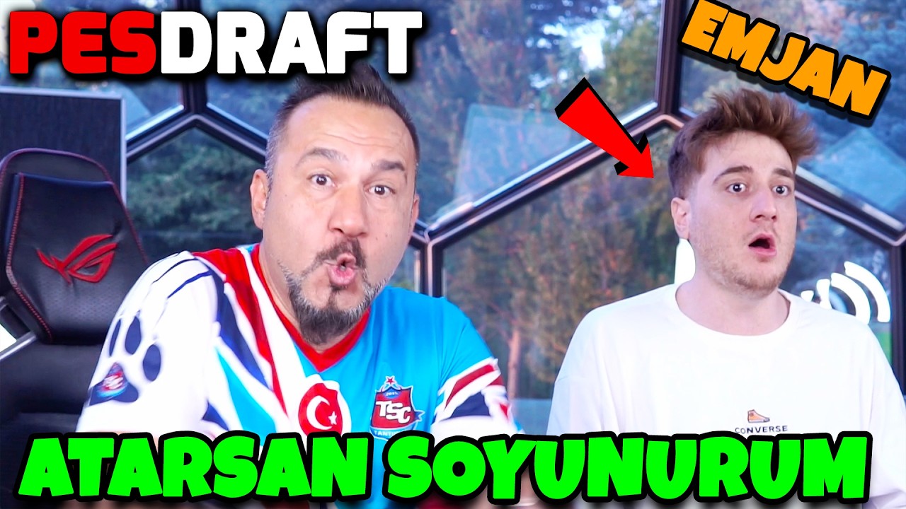 FRİKİK ATTIM! EMJAN ŞOK! EMRECAN İLE PESDRAFT!