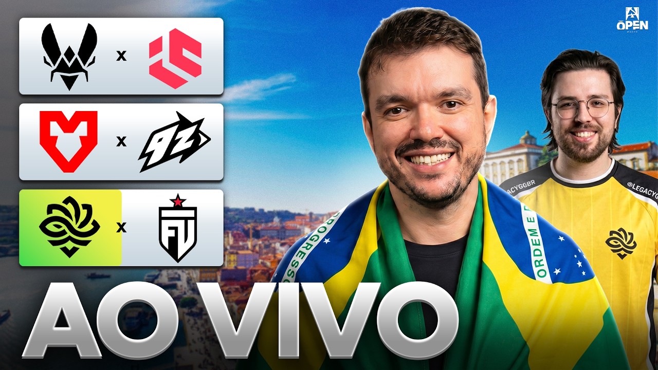 FALCONS x LYNN VISION - BLAST Open Porto 2026 Dia 2 - !socio - Siga @Gaules nas redes sociais!