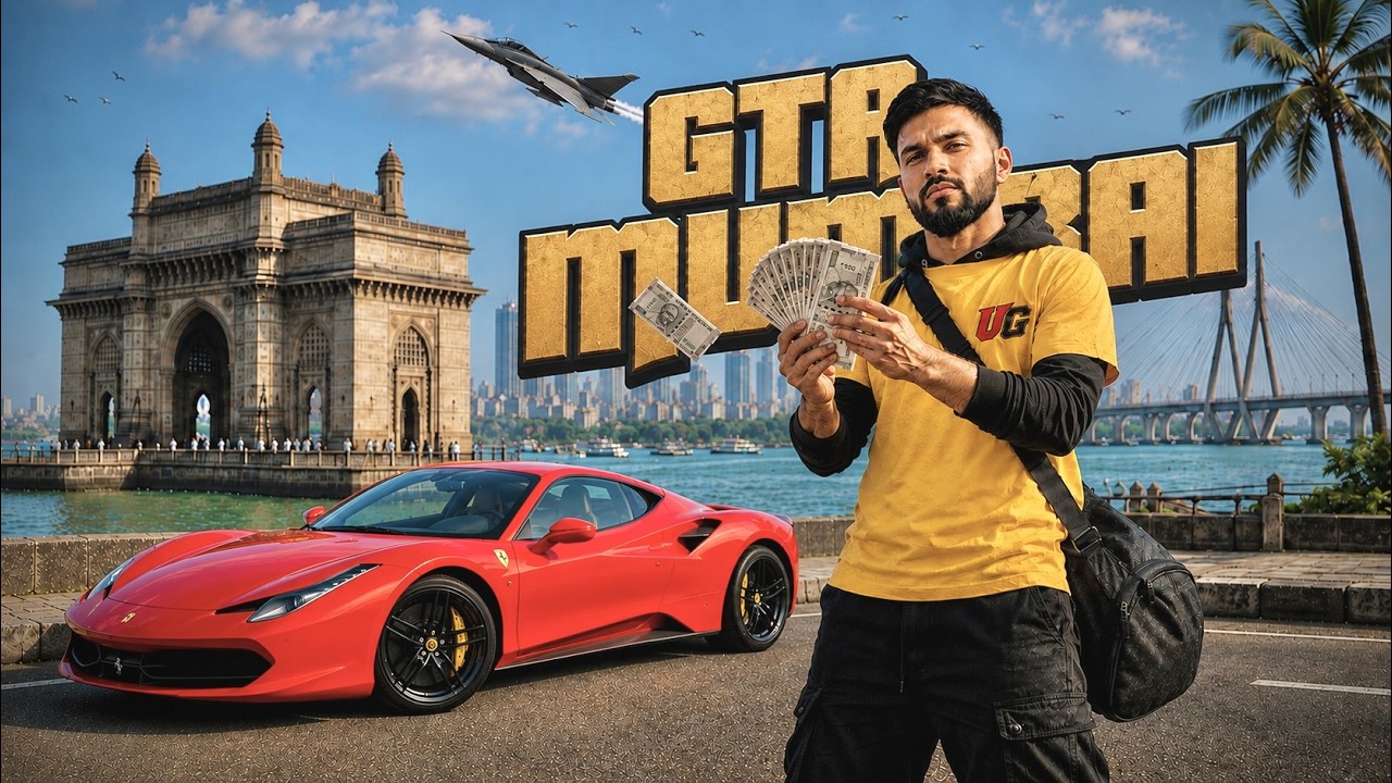 STEALING THE WORLD'S FASTEST CAR | GTA IN REAL LIFE | MUMBAI HEIST