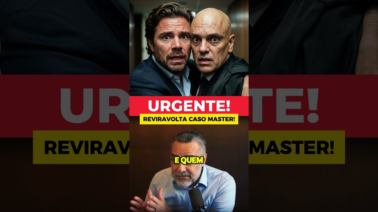 MORAES E VORCARO ESTÃO ENCURRALADOS NO CASO MASTER! 💼🎯