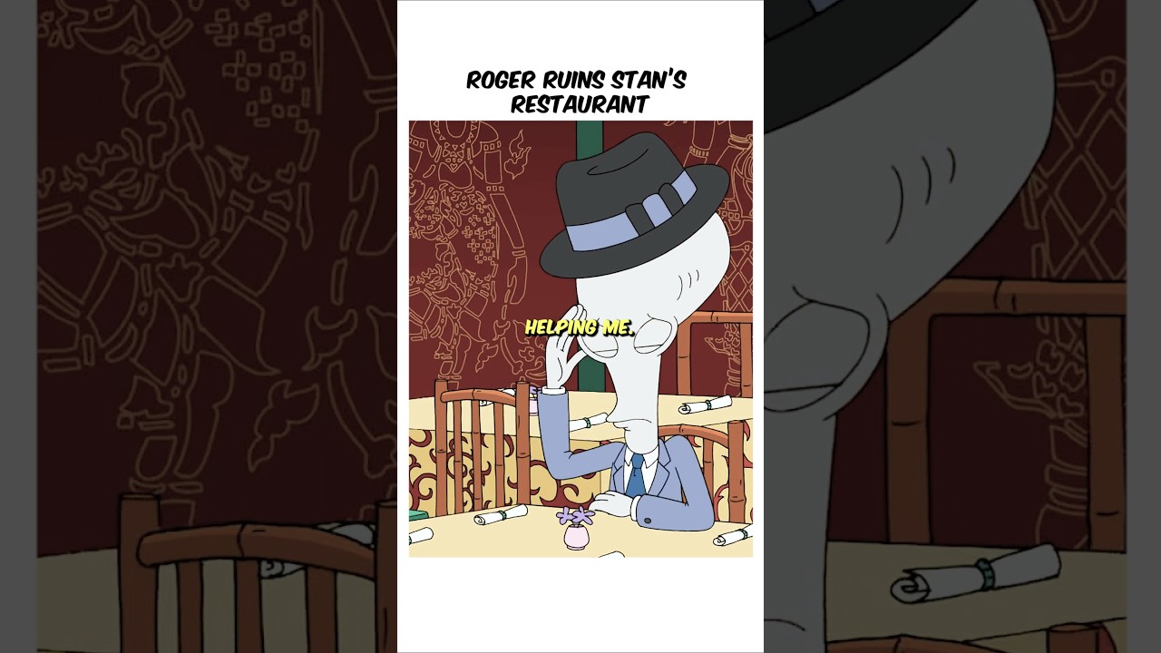 Roger ruins Stan’s restaurant🤯