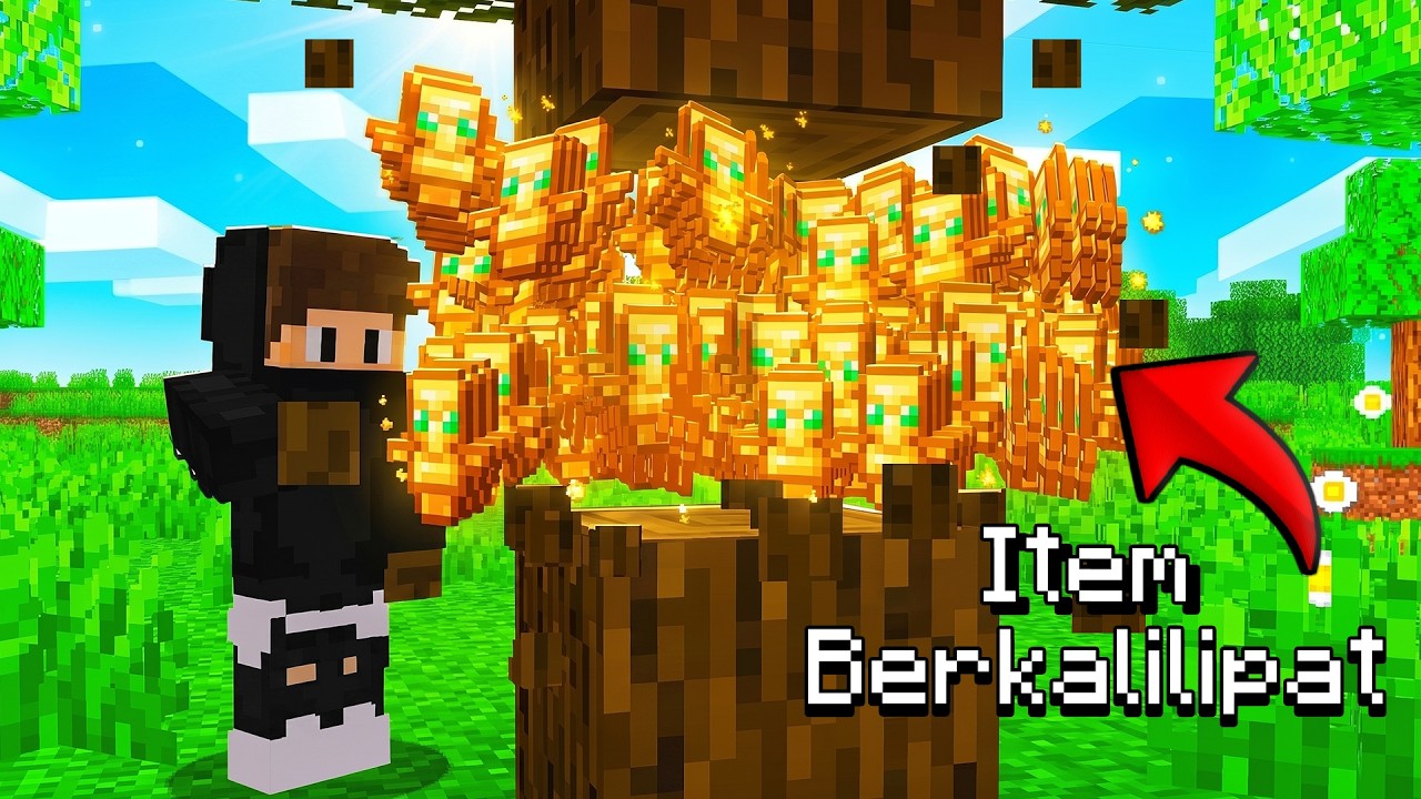 MINECRAFT TAPI DROP RANDOM DAN BERKALI LIPAT