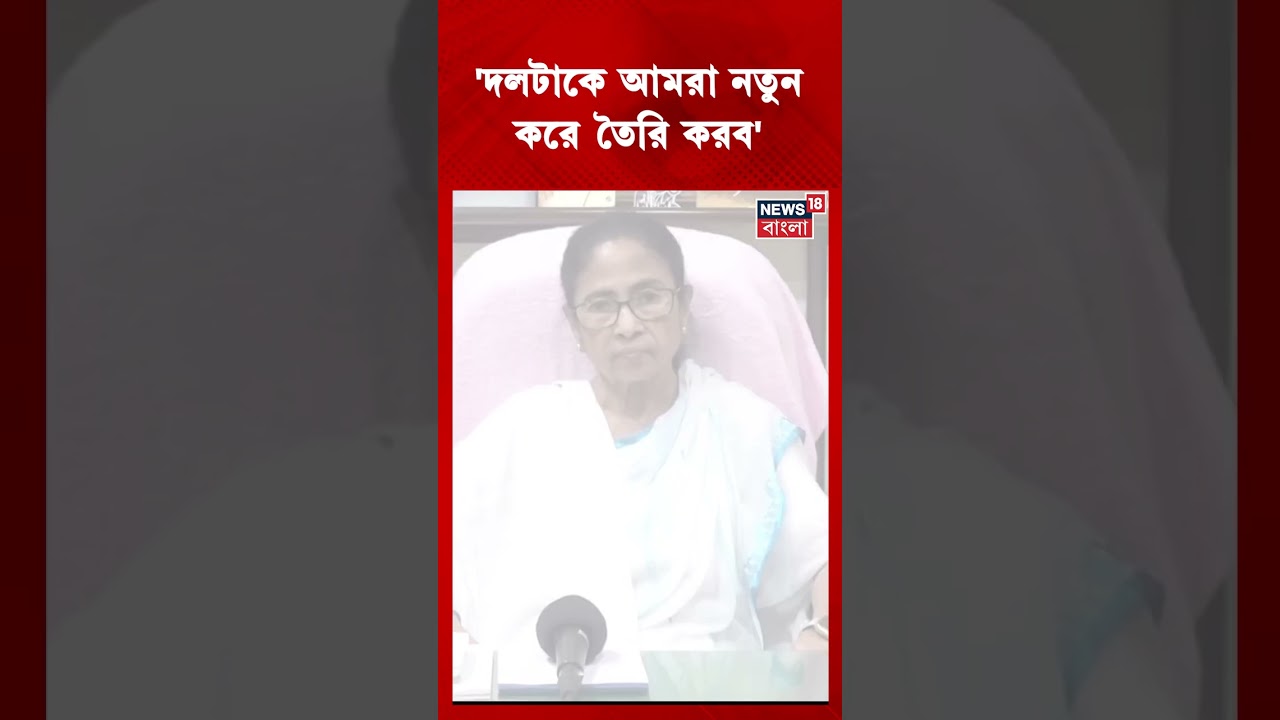 'দলটাকে আমরা নতুন করে তৈরি করব',  জানালেন Mamata Banerjee #shorts