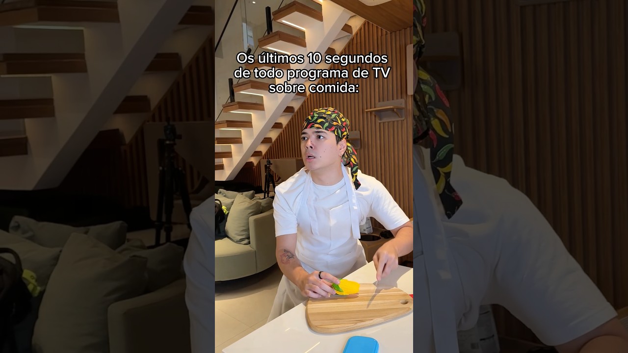 POV: AQUELES PROGRAMAS DE TV SOBRE COMIDA 😹 KKKKK