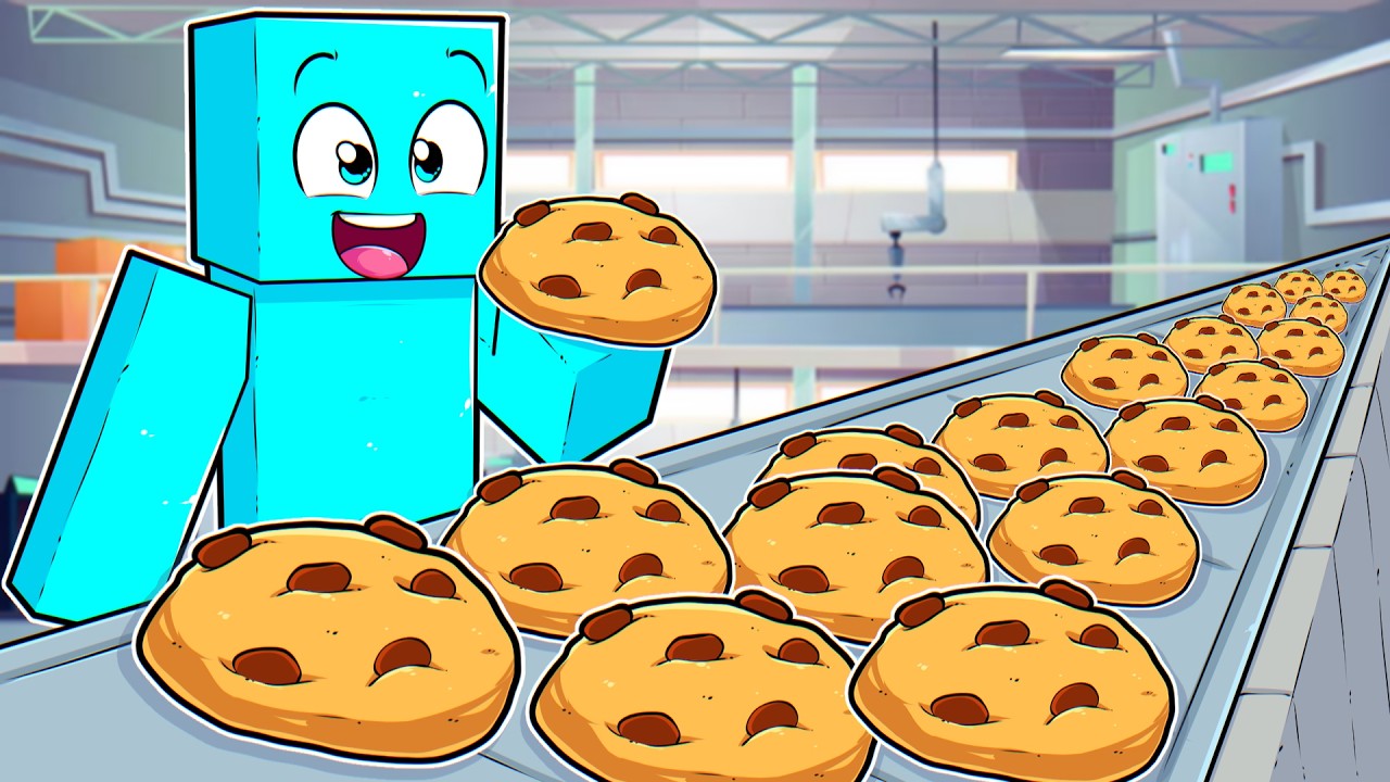 Preciso Conseguir 1 Bilhão de Biscoitos no Minecraft!