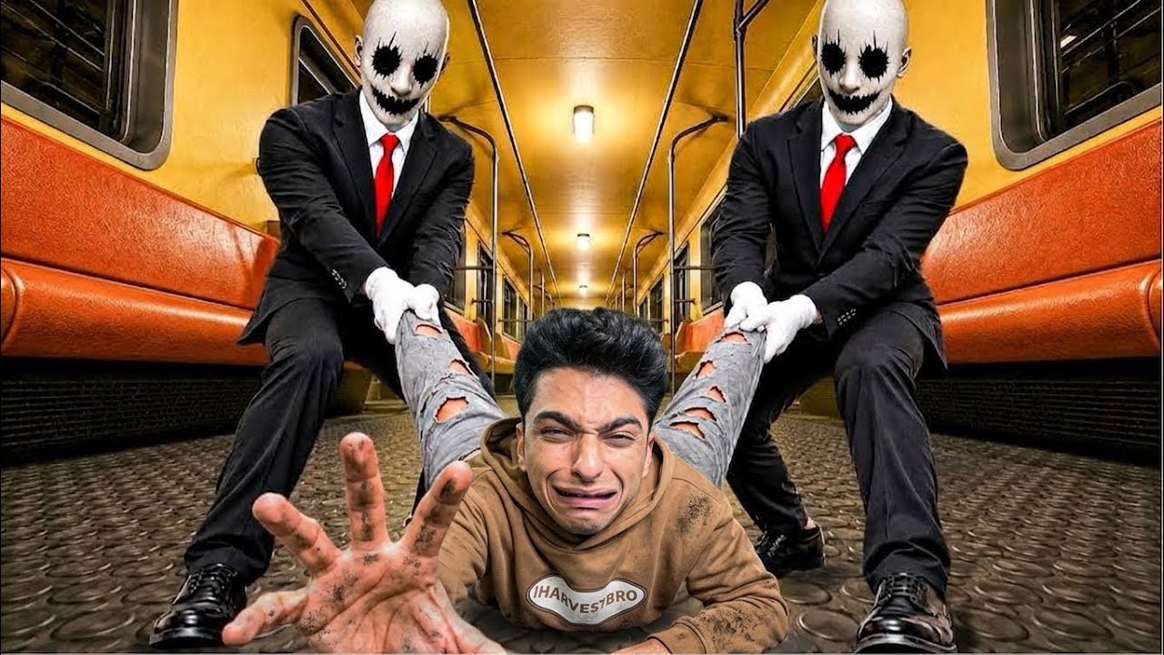 لعبتين من الضيب ويب واحده جوا مترو مليان انامولي وواحده معرفش انا فين 🚃 😳| metro anomaly
