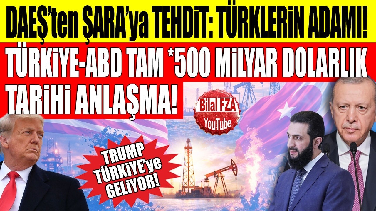 Trump Türkiye'ye geliyor..TAM *500 MİLYAR DOLARLIK TARİHİ ANLAŞMA! hazırlıklar başladı iddiası..