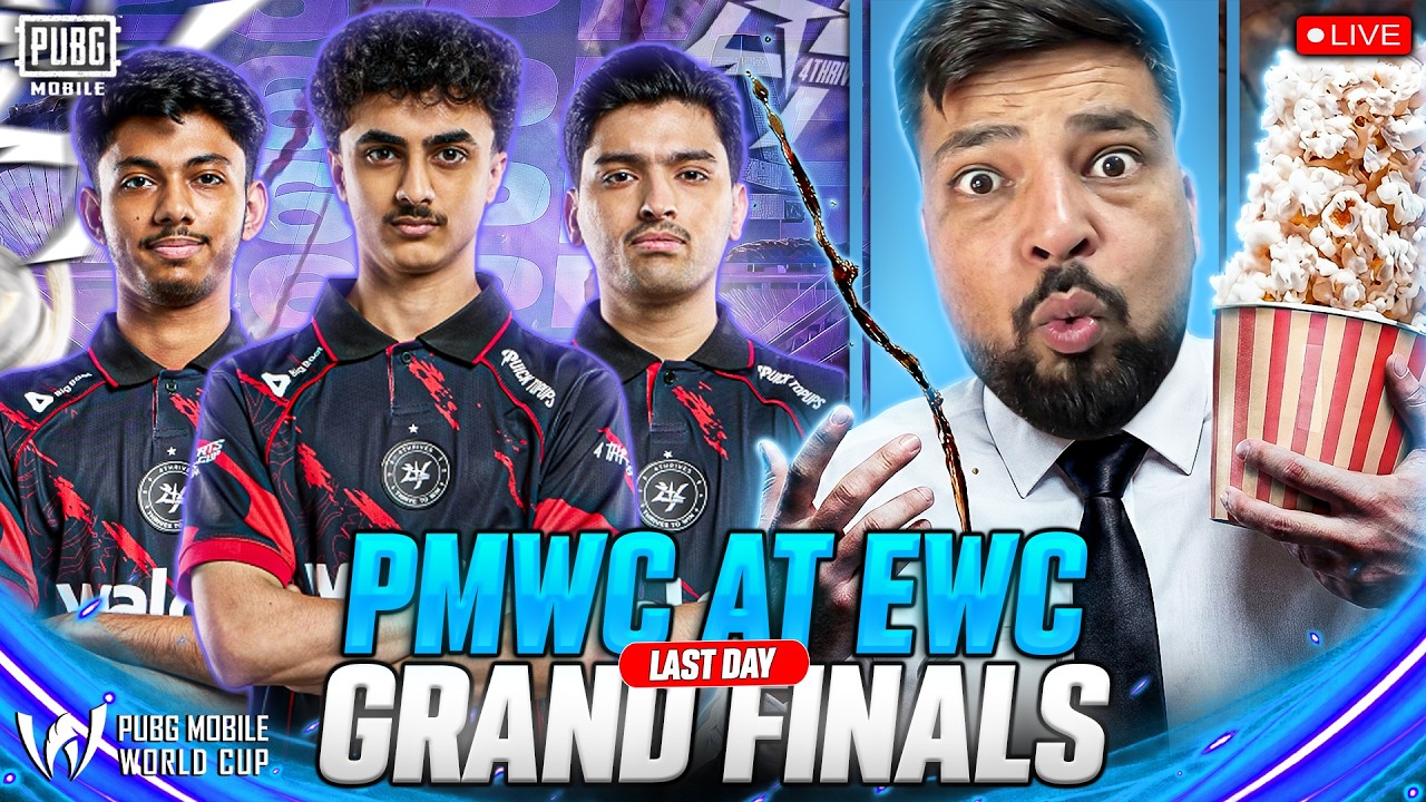 PMWC at EWC 26 Finals Last Day | PUBG MOBILE WORLD CUP at 2026 ESPORTS WORLD CUP