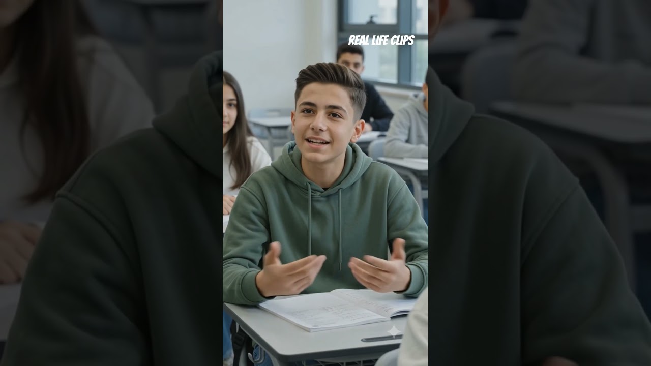 الأستاذ: مين غش؟ الطالب: أنا بس ما غشيت 😂 #ضحك #سكيتشات #عاجل #مضحكة
