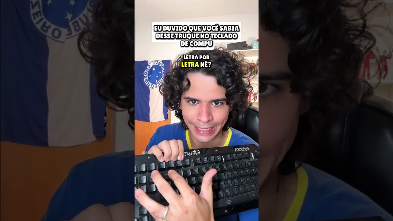 O MELHOR truque de teclado pra computador!