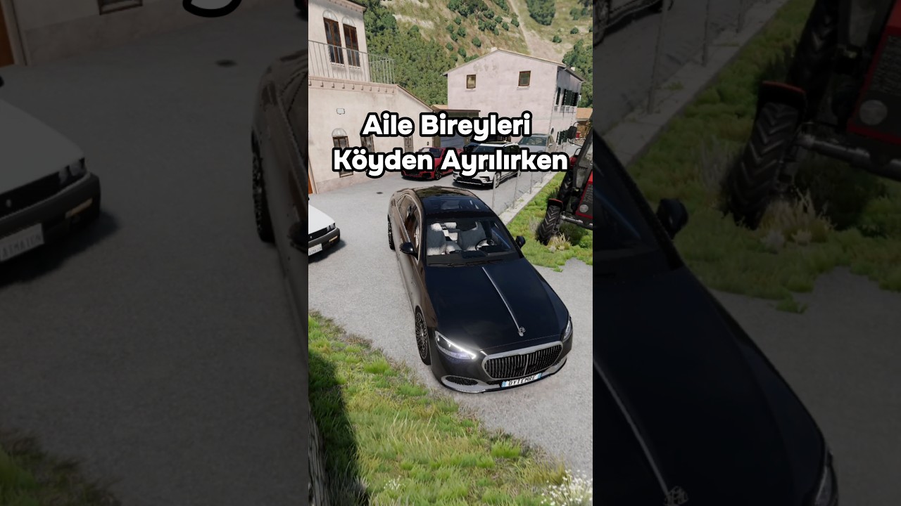 Aile Bireyleri Köyden Ayrılırken #car #automobile #cars #beamngdrive #family #aile #türkiye #turkey