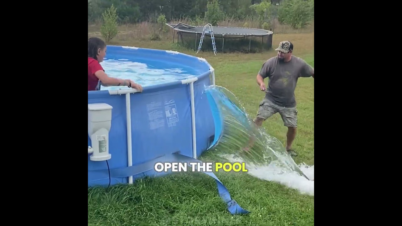 Funniest Pool Farewell Ever! 😂💦
