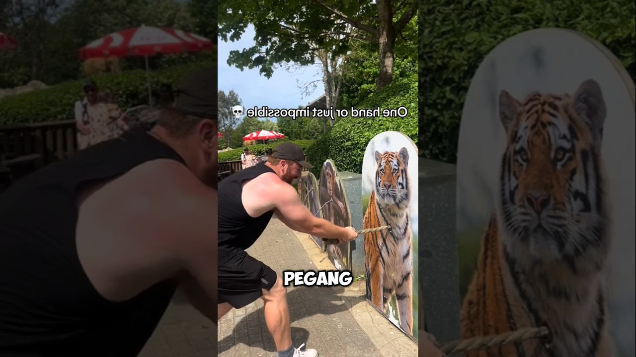 Cowok Ini NGERASA PALING KUAT di Dunia, Tapi Lihat Apa yang Terjadi Saat Lawannya Gajah!
