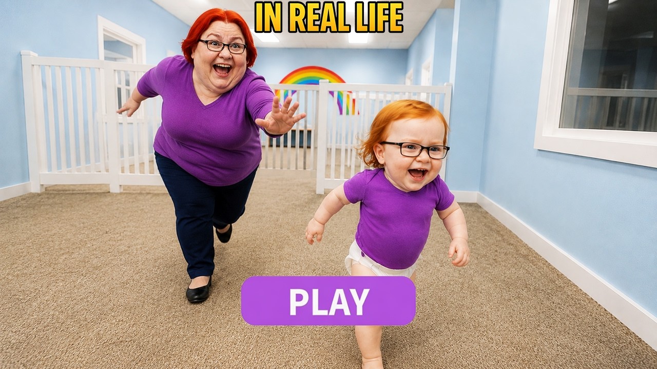 Baby Betty Plays Hide and Seek In REAL LIFE - BETTY NURSERY ESCAPE Roblox Update All Morphs Gameplay