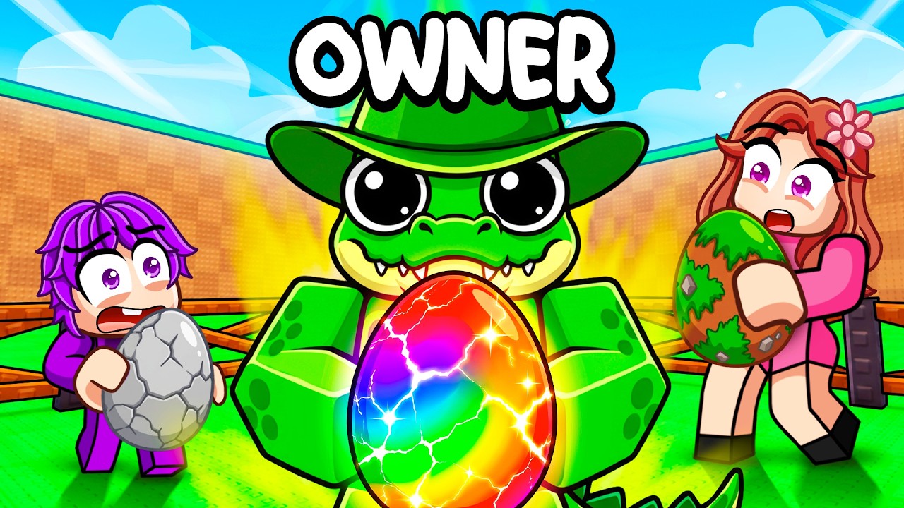 I Pretended to be OWNER in Steal An Egg!