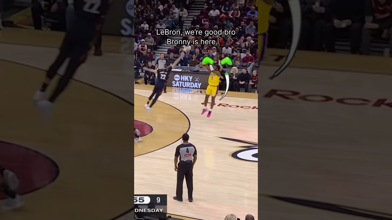 Bronny james has to go🥀 #shorts - Published by Fast Break Films