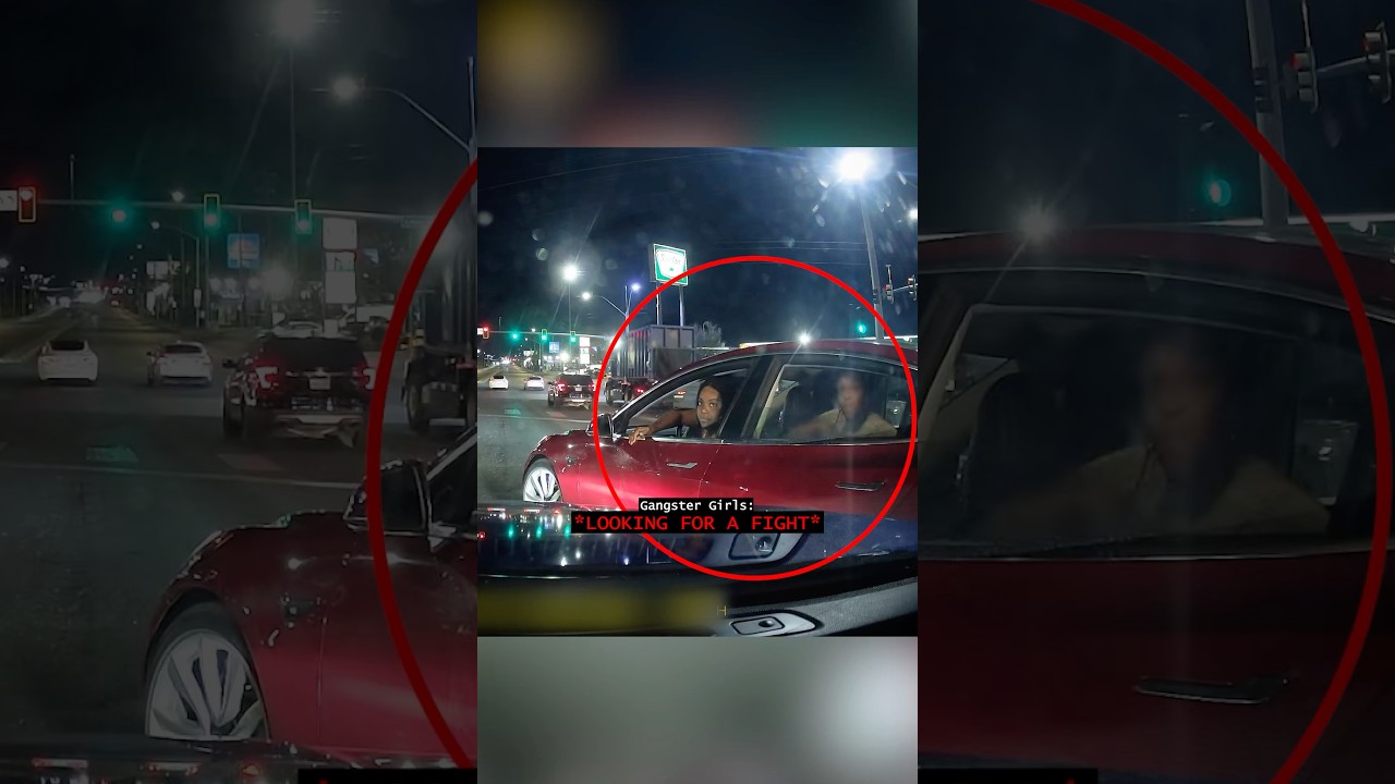 Crazy women mess with the wrong driver