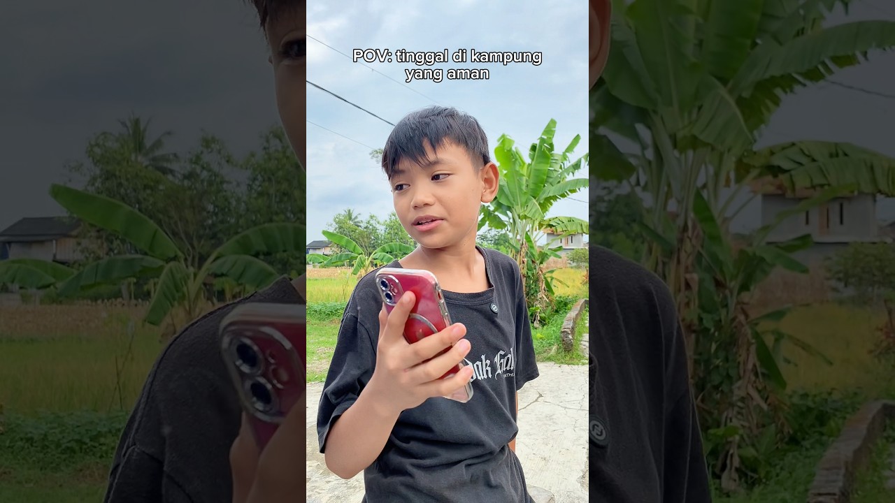 Tinggal di kampung yang aman #budakgalau #comedy #dramaid #lucu