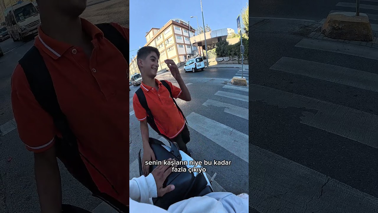 Ahmet okuldan kaçmış !