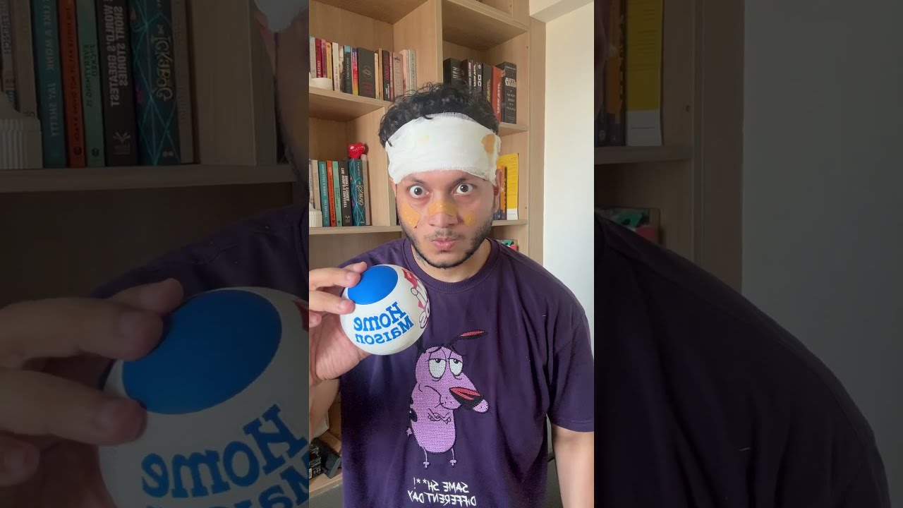 FURNITURE BALL 🛋️🪑⚾ #shorts #youtubeshorts #cricket #unboxing #ball #funny