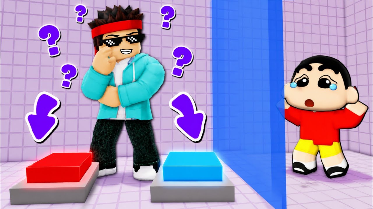 TEAMWORK PUZZLES With Shinchan! (Roblox)