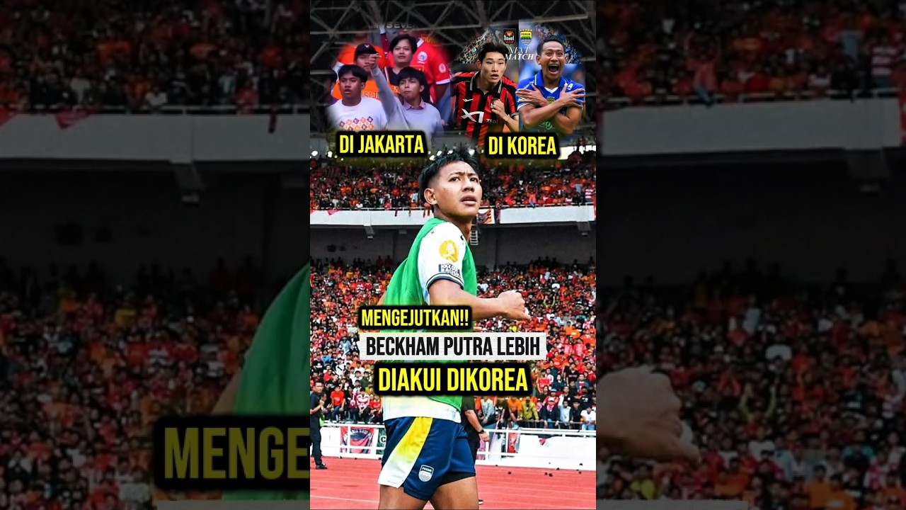 Di Jakarta Dicibir, di Korea Beckham Putra Jadi Headline