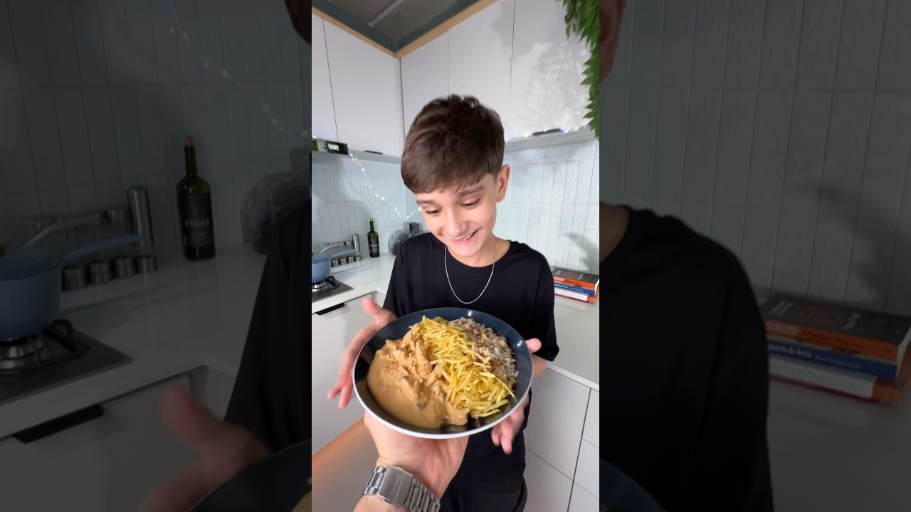 COMIDA FAVORITA DO MEU FILHO!